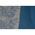 Silk Border Stole - Blue Color